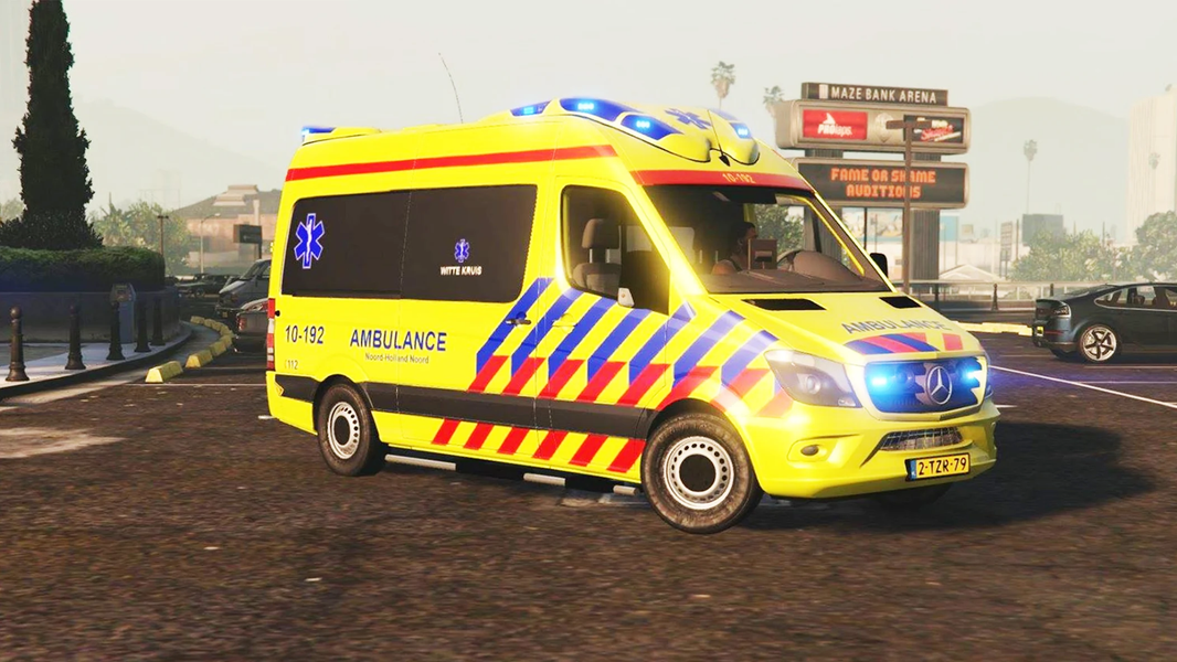 Ambulance Simulation Game Plus - عکس بازی موبایلی اندروید