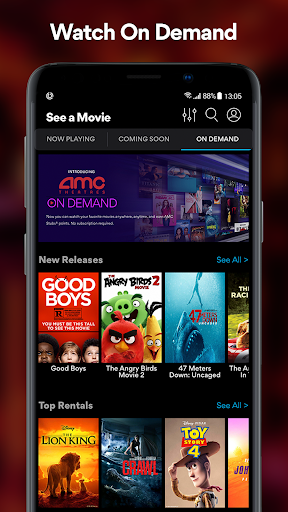 AMC Theatres: Movies & More - عکس برنامه موبایلی اندروید