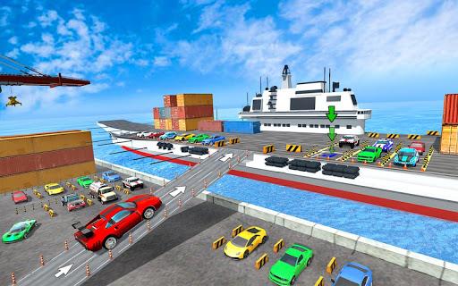 Car Park Ship Drive Simulator - Gameplay image of android game