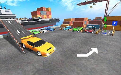 Car Park Ship Drive Simulator - Gameplay image of android game