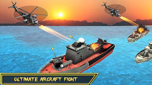 Gunship War : Helicopter Games - Gameplay image of android game