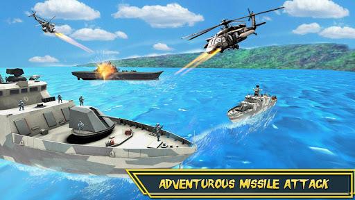 Gunship War : Helicopter Games - Gameplay image of android game