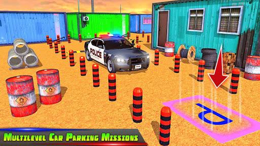 Police Car Park City Highway - Image screenshot of android app