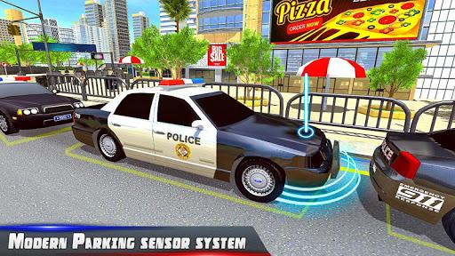 Police Car Park City Highway - Image screenshot of android app