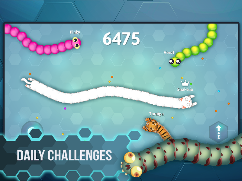 Snake.io - Fun Snake .io Games - Gameplay image of android game