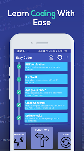 EasyCoder AI: Learn Java - Image screenshot of android app