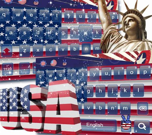 American flag Live Wallpaper Theme - عکس برنامه موبایلی اندروید