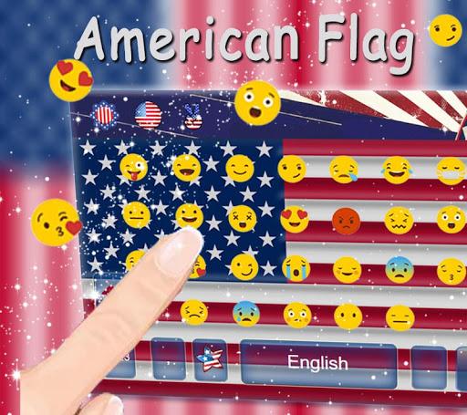 American flag Live Wallpaper Theme - عکس برنامه موبایلی اندروید