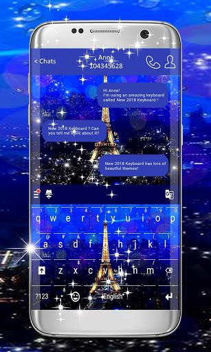 Paris Keyboard Theme - عکس برنامه موبایلی اندروید
