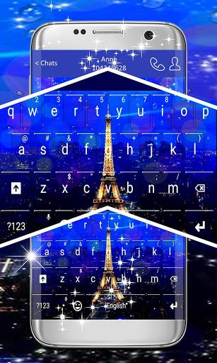 Paris Keyboard Theme - عکس برنامه موبایلی اندروید