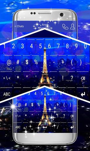 Paris Keyboard Theme - عکس برنامه موبایلی اندروید