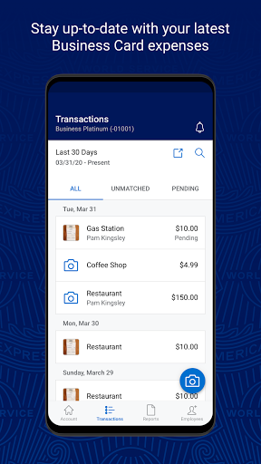 Amex Business - عکس برنامه موبایلی اندروید