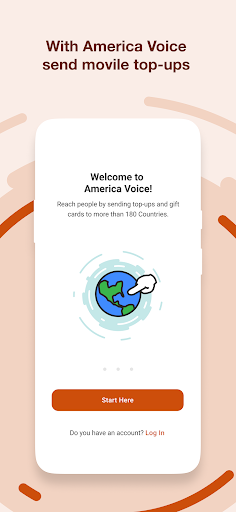America Voice ® - Mobile TopUp - Image screenshot of android app