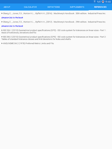 Fit Tolerance ISO - Image screenshot of android app