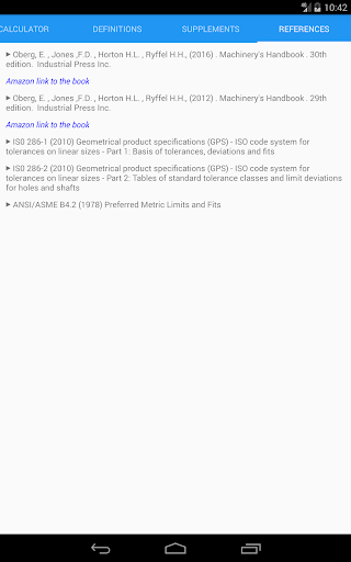 Fit Tolerance ISO - Image screenshot of android app