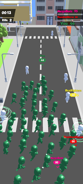 Crowd City Game: Crowd Runner - Gameplay image of android game