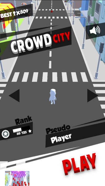 Crowd City Game: Crowd Runner - Gameplay image of android game