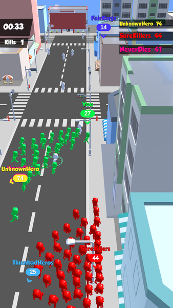 Crowd City Game: Crowd Runner - Gameplay image of android game
