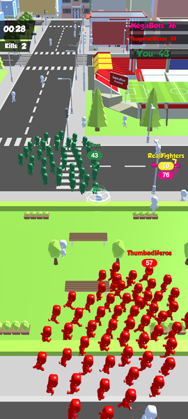 Crowd City Game: Crowd Runner - Gameplay image of android game