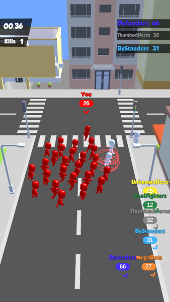 Crowd City Game: Crowd Runner - Gameplay image of android game
