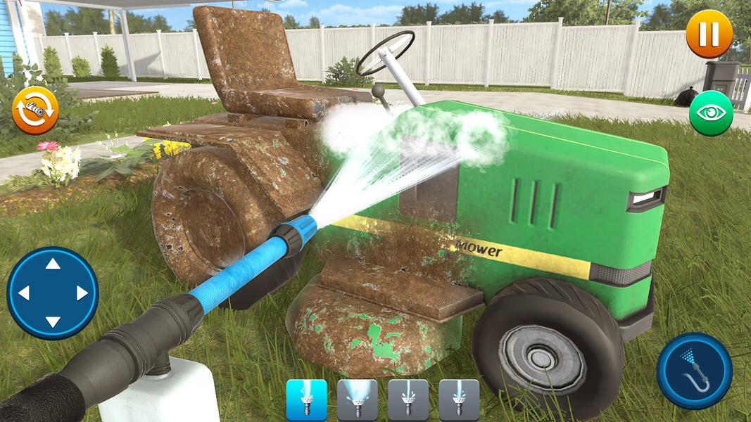 Wash Simulator Cleaning Games - عکس بازی موبایلی اندروید