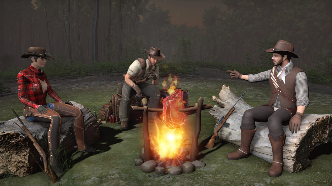 Western Gunfighter Cowboy Game - عکس بازی موبایلی اندروید