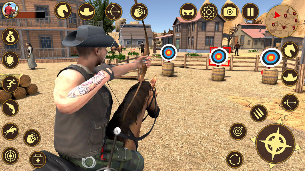 Western Gunfighter Cowboy Game - عکس بازی موبایلی اندروید