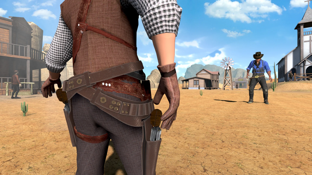 Western Gunfighter Cowboy Game - عکس بازی موبایلی اندروید