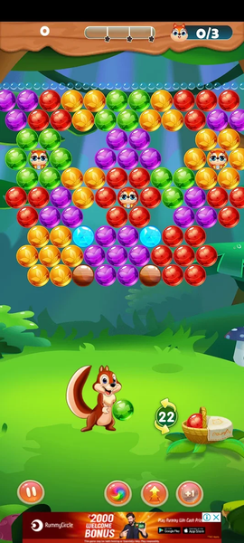 Bubble Shooter Magic - Gameplay image of android game