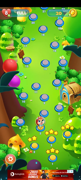 Bubble Shooter Magic - Gameplay image of android game