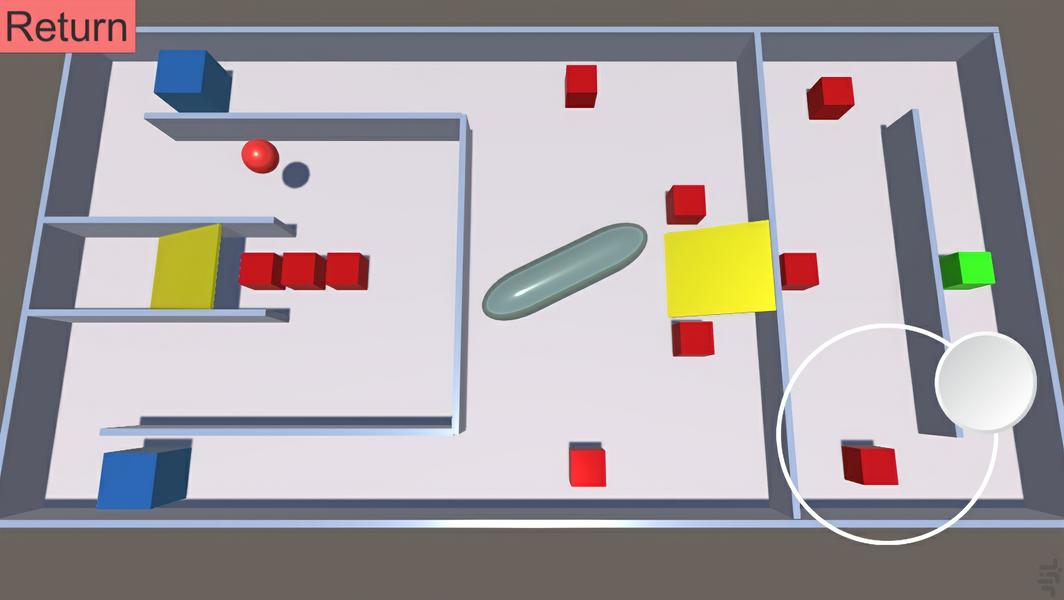 Red ball - Gameplay image of android game