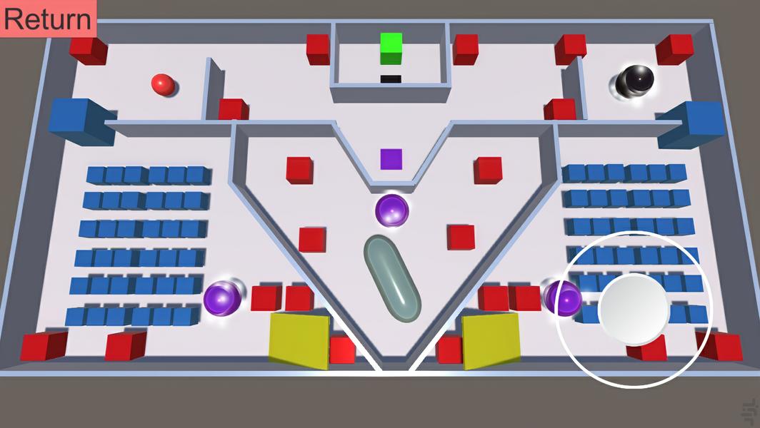 Red ball - Gameplay image of android game