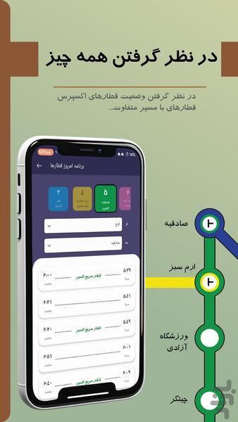 مترونما - عکس برنامه موبایلی اندروید