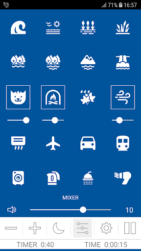 White Noise Baby Sleep Sounds - عکس برنامه موبایلی اندروید