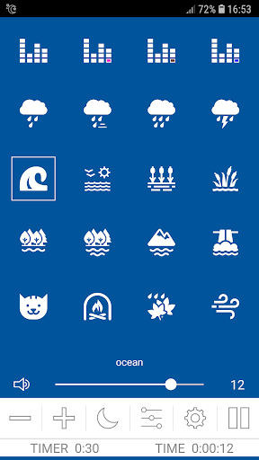 White Noise Baby Sleep Sounds - عکس برنامه موبایلی اندروید