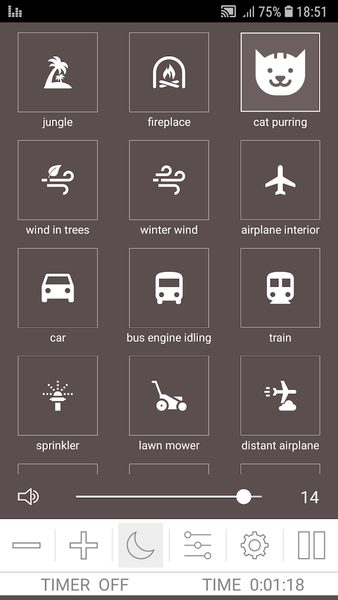 White Noise Generator - عکس برنامه موبایلی اندروید