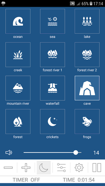Rain Sounds For Sleeping - عکس برنامه موبایلی اندروید