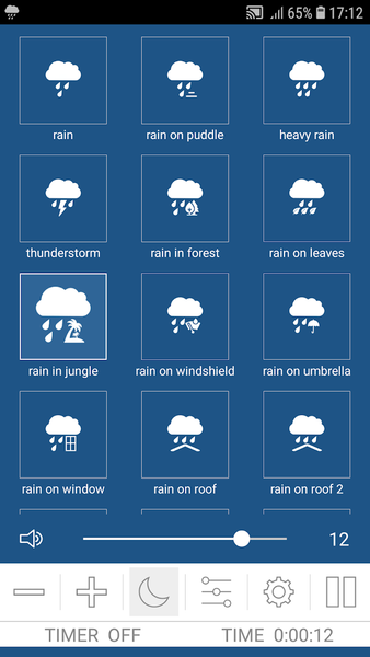 Rain Sounds For Sleeping - عکس برنامه موبایلی اندروید