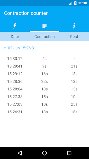 Contractions - Image screenshot of android app
