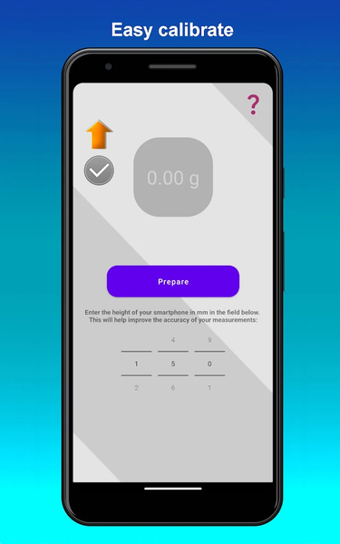 Grams Weight Scale Approximate - عکس برنامه موبایلی اندروید
