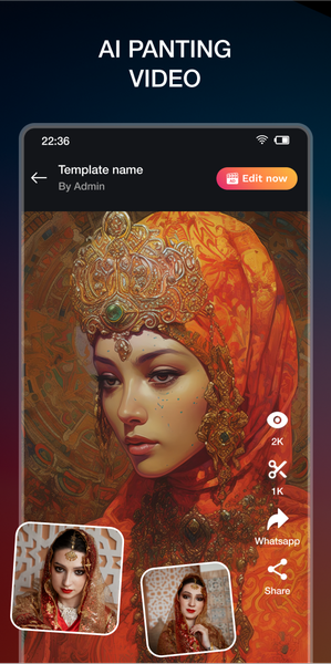 Amily: AI Art Video Maker - Image screenshot of android app