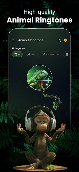 Animal Sounds & Ringtones - عکس برنامه موبایلی اندروید
