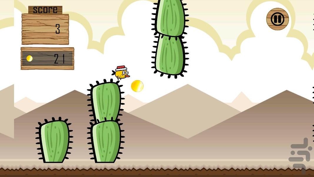 chicken fly - عکس بازی موبایلی اندروید