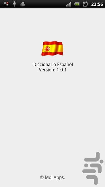 Diccionario Español - Image screenshot of android app