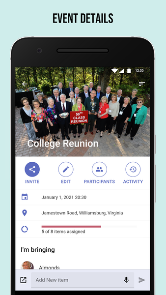 BringIt - Organize Together! - Image screenshot of android app