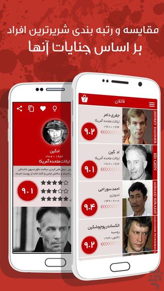 شیاطین تاریخ - عکس برنامه موبایلی اندروید