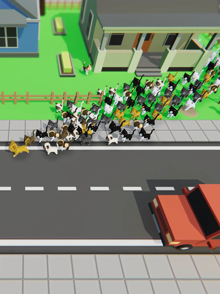 KITT.IO: Cat Arena Showdown - Gameplay image of android game