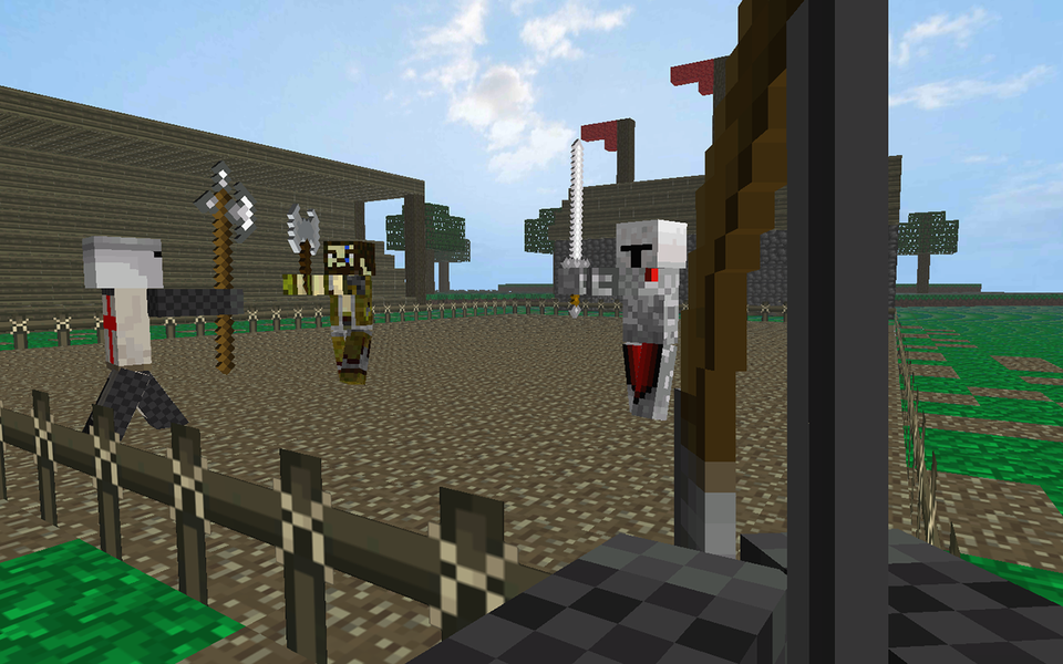 Block Warfare: Medieval Combat - Gameplay image of android game