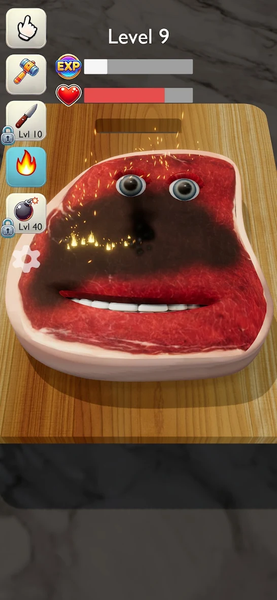 Smash the Steak - Gameplay image of android game