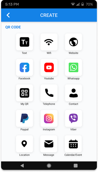 QR Code Scanner - عکس برنامه موبایلی اندروید